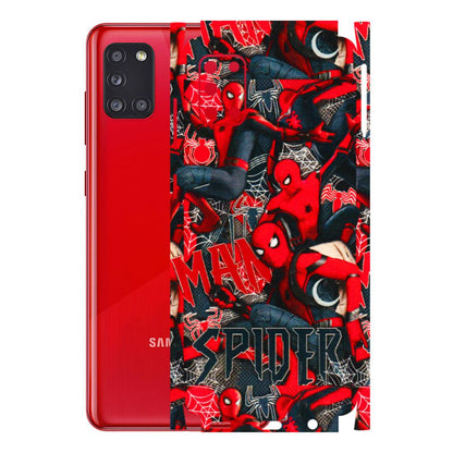 Samsung A/S Series Phone Skins (All Models) - SpiderMan Cool - 3D Embossed Finish (L-188) Samsung Galaxy A31