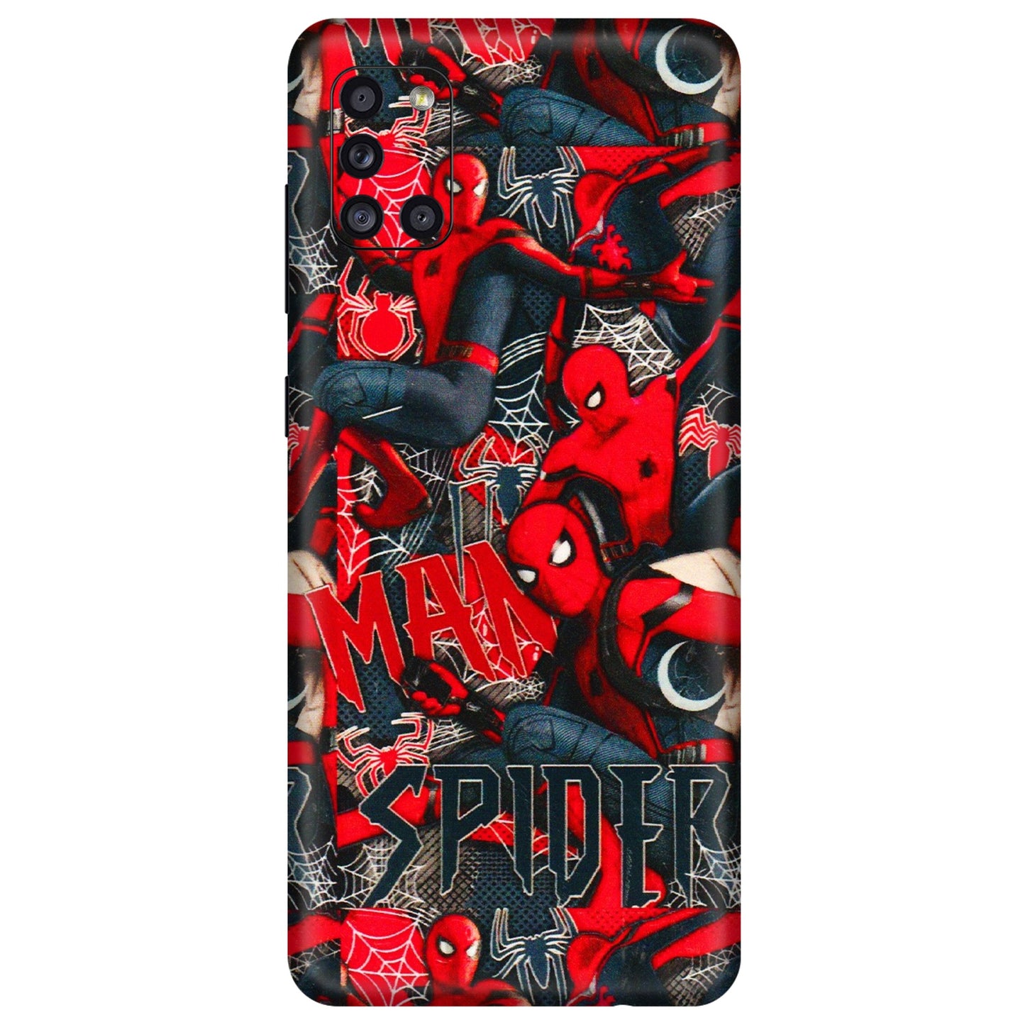 Samsung A/S Series Phone Skins (All Models) - SpiderMan Cool - 3D Embossed Finish (L-188) Samsung Galaxy A31