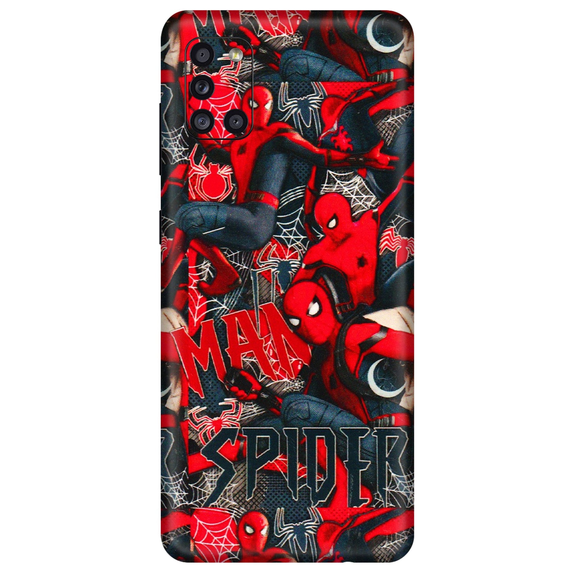 Samsung A/S Series Phone Skins (All Models) - SpiderMan Cool - 3D Embossed Finish (L-188) Samsung Galaxy A31