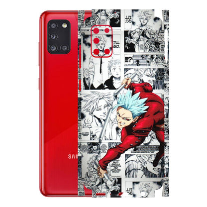 Samsung A/S Series Phone Skins (All Models) - Anime Comic - 3D Embossed Finish (L-192) Samsung Galaxy A31