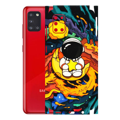Samsung A/S Series Phone Skins (All Models) - Baby Astronaut - 3D Embossed Finish (L-197) Samsung Galaxy A31