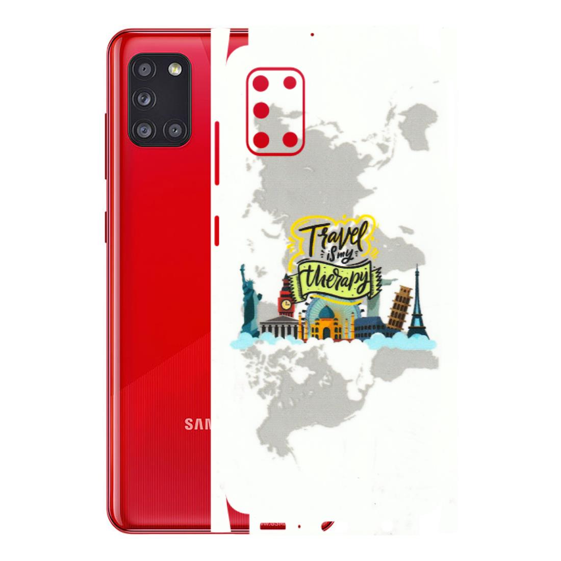 Samsung A/S Series Phone Skins (All Models) - Travel Therapy - 3D Embossed Finish (L-199) Samsung Galaxy A31