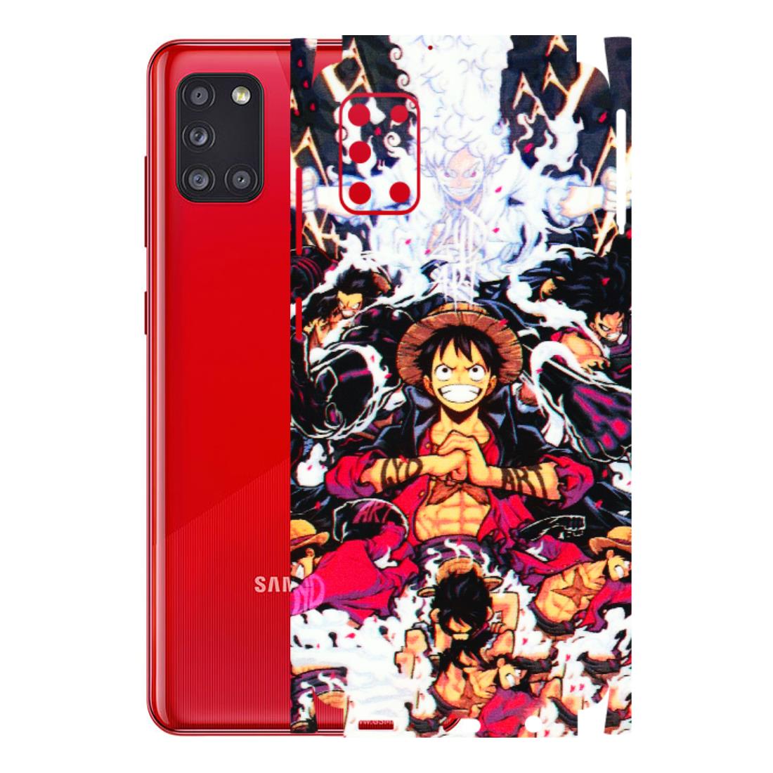 Samsung A/S Series Phone Skins (All Models) - Luffy Anime Character - 3D Embossed Finish (L-203) Samsung Galaxy A31