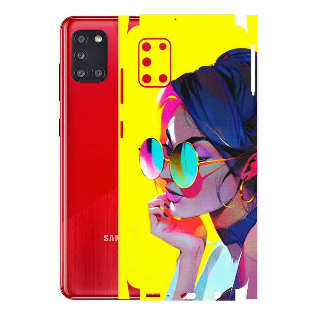 Samsung A/S Series Phone Skins (All Models) - Bold Stylish Girl - 3D Embossed Finish (L-222) Samsung Galaxy A31
