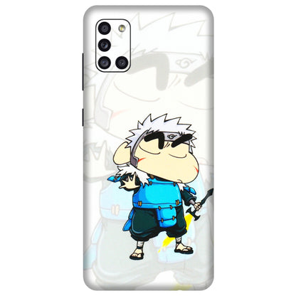 Samsung A/S Series Phone Skins (All Models) - Angry Young Shinchan - 3D Embossed Finish (L-226) Samsung Galaxy A31