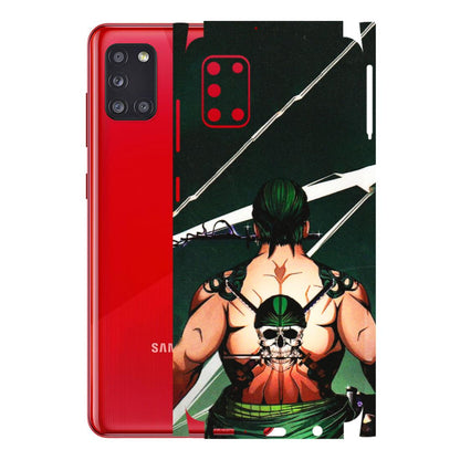 Samsung A/S Series Phone Skins (All Models) - Zoro Anime - 3D Embossed Finish (L-23) Samsung Galaxy A31
