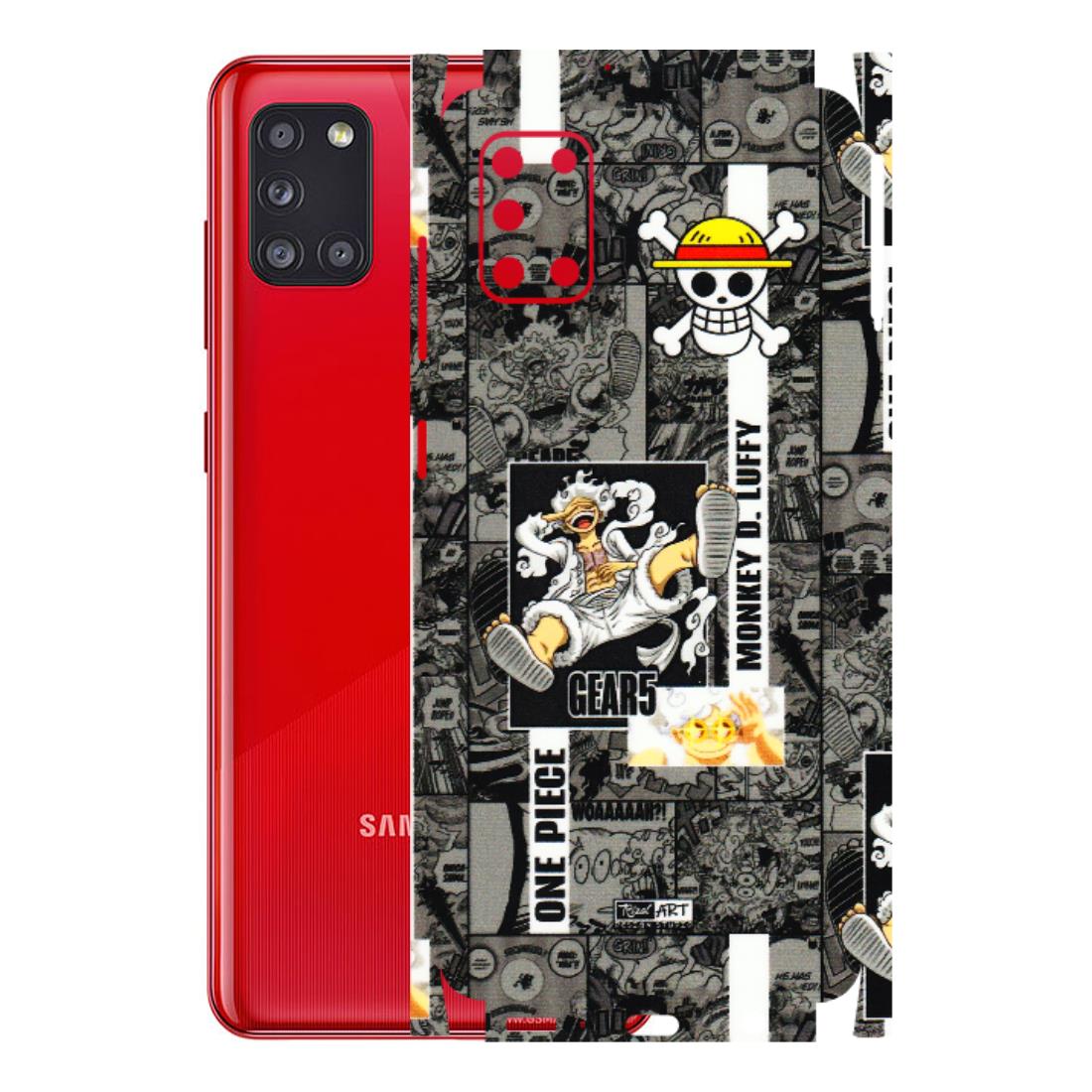 Samsung A/S Series Phone Skins (All Models) - Cuffy Anime MonkeyCamic - 3D Embossed Finish (L-242) Samsung Galaxy A31
