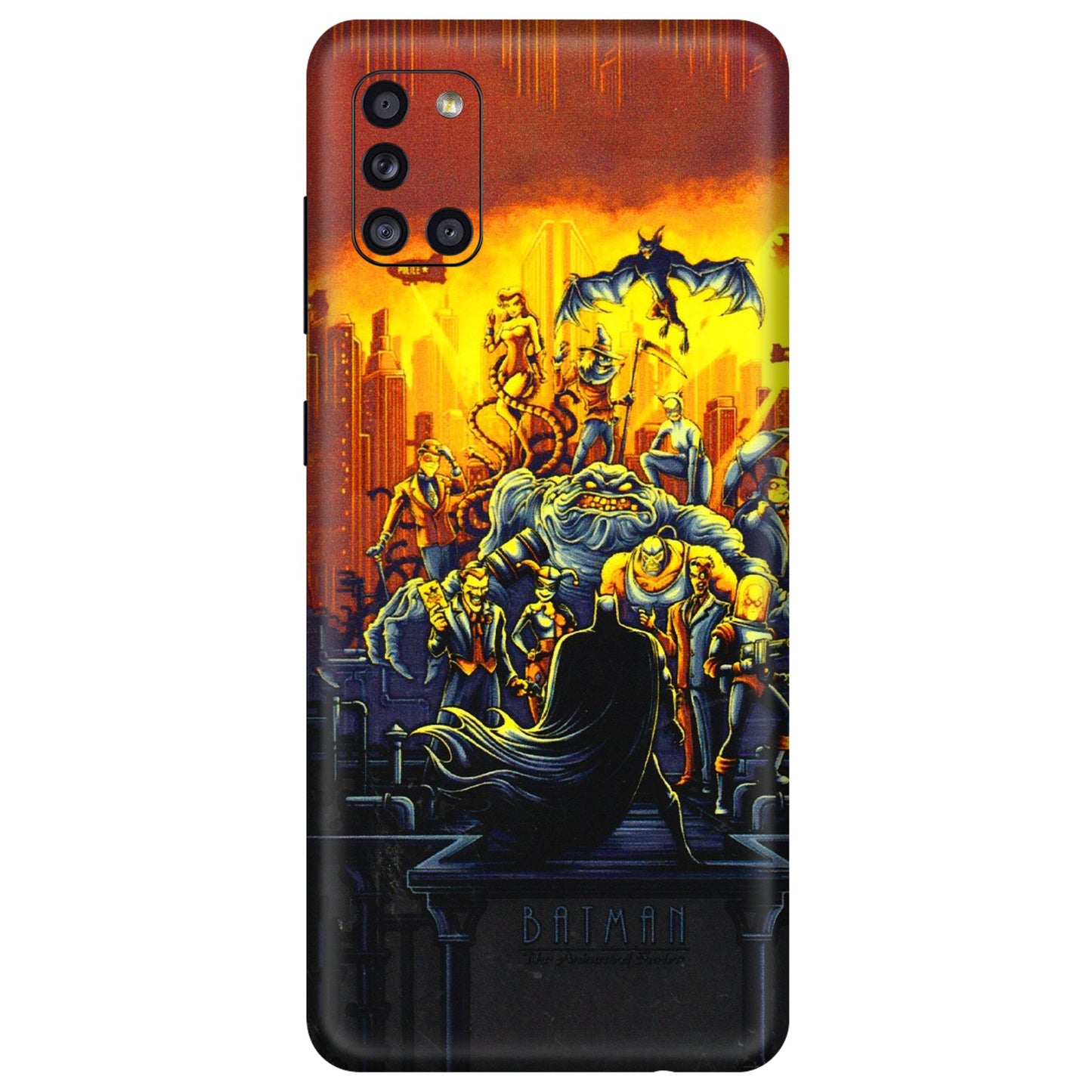 Samsung A/S Series Phone Skins (All Models) - Games Doodles - 3D Embossed Finish (L-24) Samsung Galaxy A31