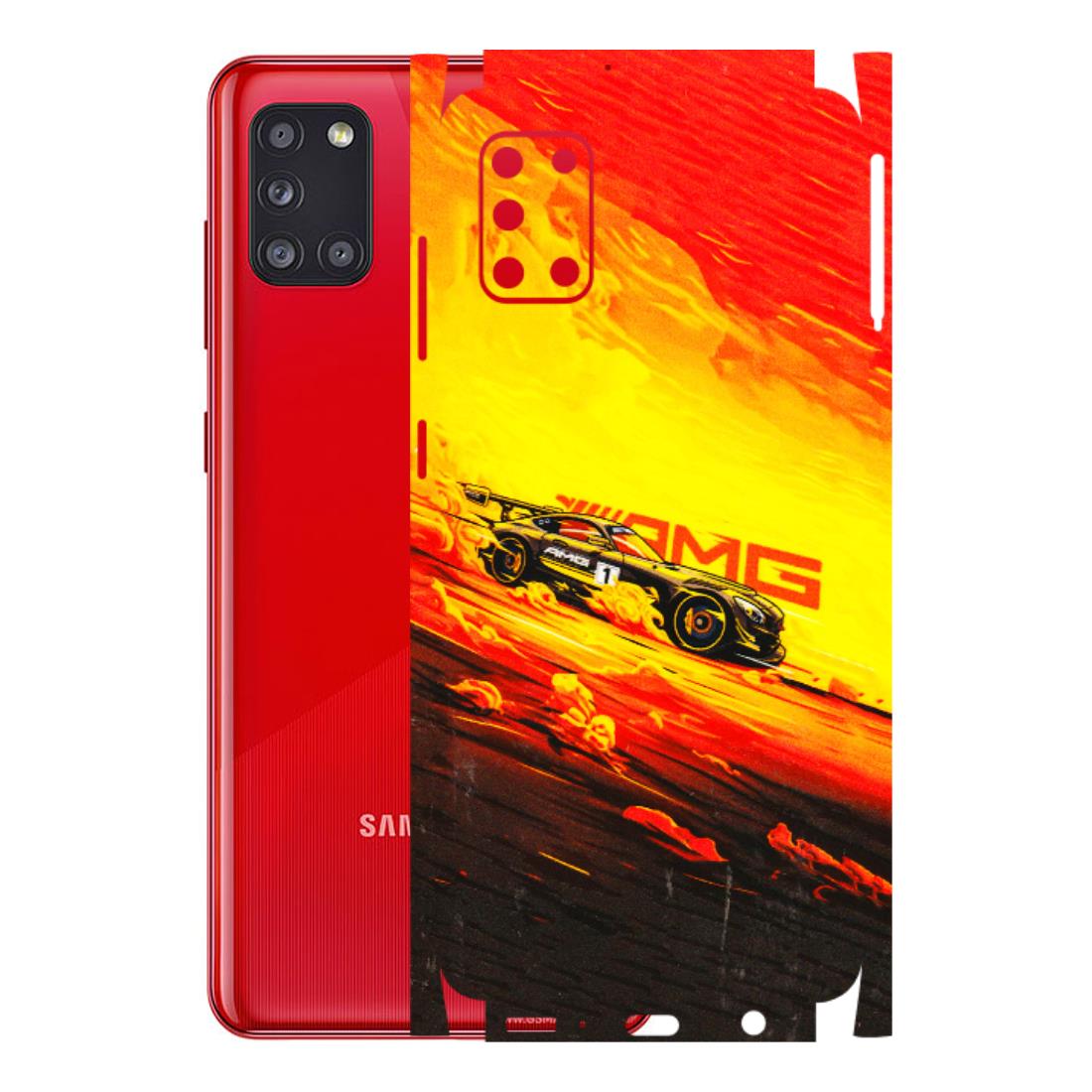 Samsung A/S Series Phone Skins (All Models) - AMG Car Speed Cover - 3D Embossed Finish (L-256) Samsung Galaxy A31