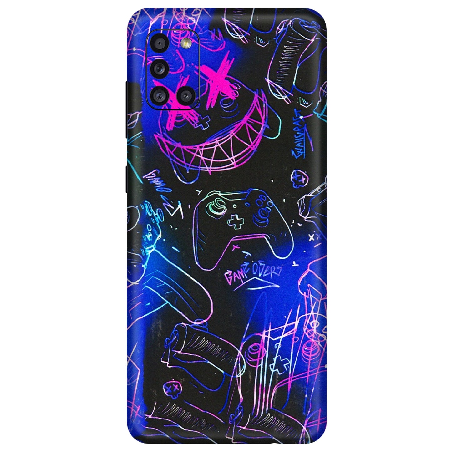 Samsung A/S Series Phone Skins (All Models) - Gamers Paradise - 3D Embossed Finish (L-258) Samsung Galaxy A31