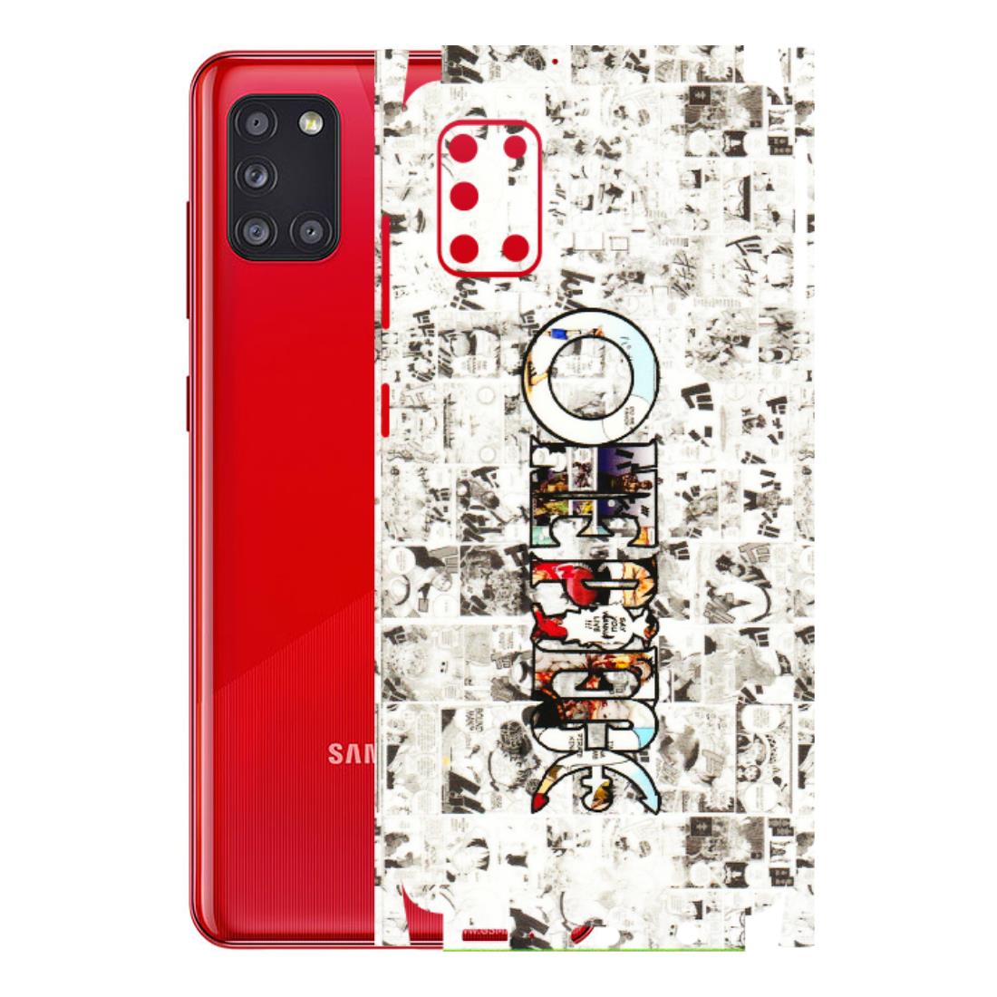 Samsung A/S Series Phone Skins (All Models) - One Piece Manga - 3D Embossed Finish (L-26) Samsung Galaxy A31
