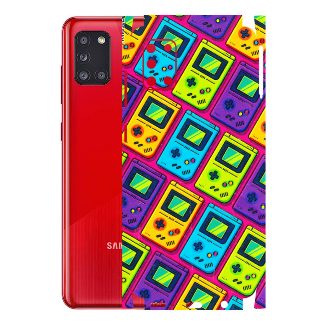 Samsung A/S Series Phone Skins (All Models) - Gameboy Colourful - 3D Embossed Finish (L-266) Samsung Galaxy A31