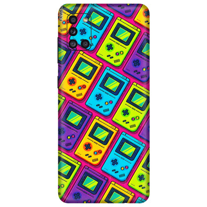 Samsung A/S Series Phone Skins (All Models) - Gameboy Colourful - 3D Embossed Finish (L-266) Samsung Galaxy A31