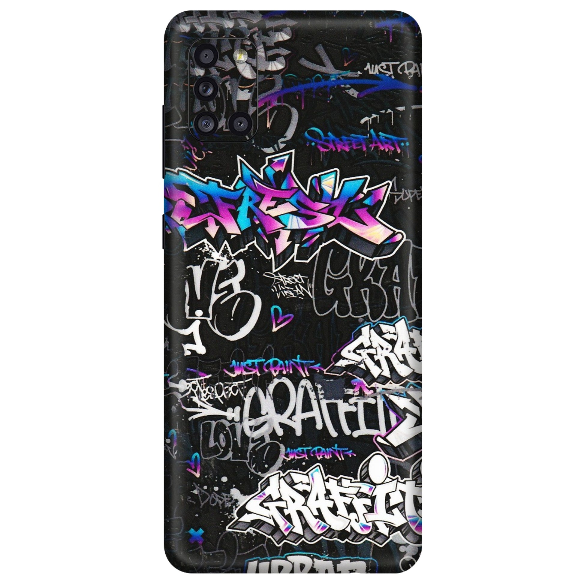 Samsung A/S Series Phone Skins (All Models) - Graffiti Killer - 3D Embossed Finish (L-274) Samsung Galaxy A31