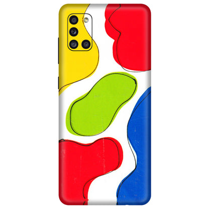 Samsung A/S Series Phone Skins (All Models) - RGB Colour Paint - 3D Embossed Finish (L-284) Samsung Galaxy A31