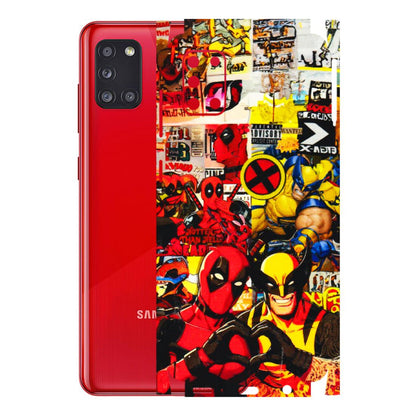 Samsung A/S Series Phone Skins (All Models) - Spidy Wolverine - 3D Embossed Finish (L-310) Samsung Galaxy A31