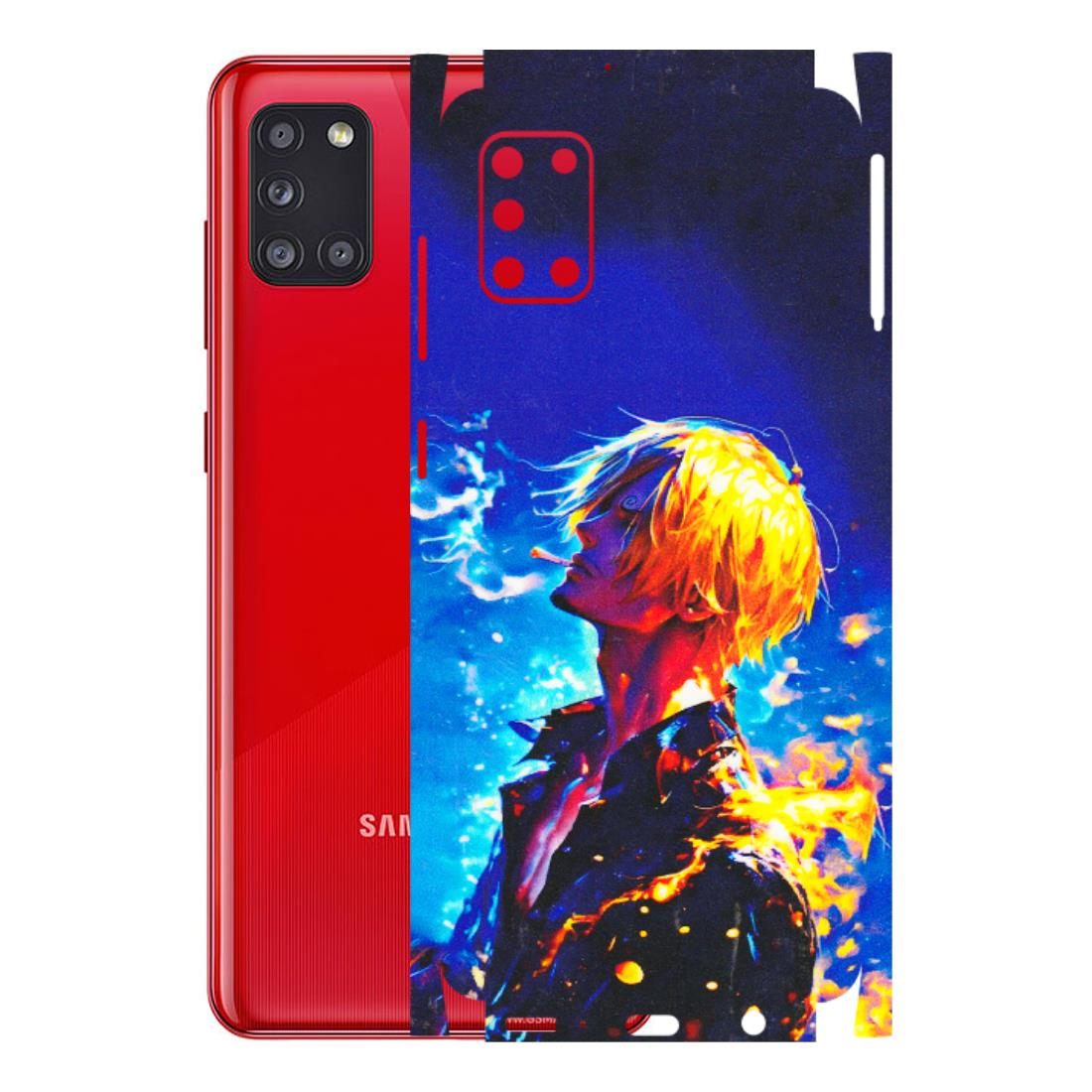 Samsung A/S Series Phone Skins (All Models) - Sanji Vinsmoke One Piece - 3D Embossed Finish (L-319) Samsung Galaxy A31