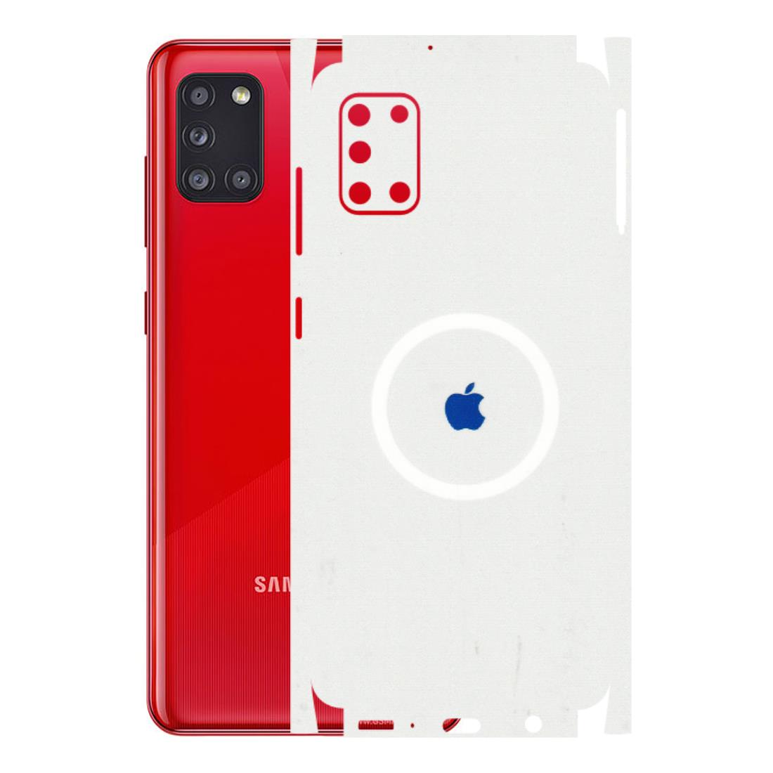 Samsung A/S Series Phone Skins (All Models) - iPhone Magsafe Logo - 3D Embossed Finish (L-320) Samsung Galaxy A31