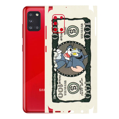 Samsung A/S Series Phone Skins (All Models) - Tom Hundred Dollar - 3D Embossed Finish (L-324) Samsung Galaxy A31