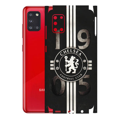 Samsung A/S Series Phone Skins (All Models) - Chelsea Fan Club - 3D Embossed Finish (L-36) Samsung Galaxy A31