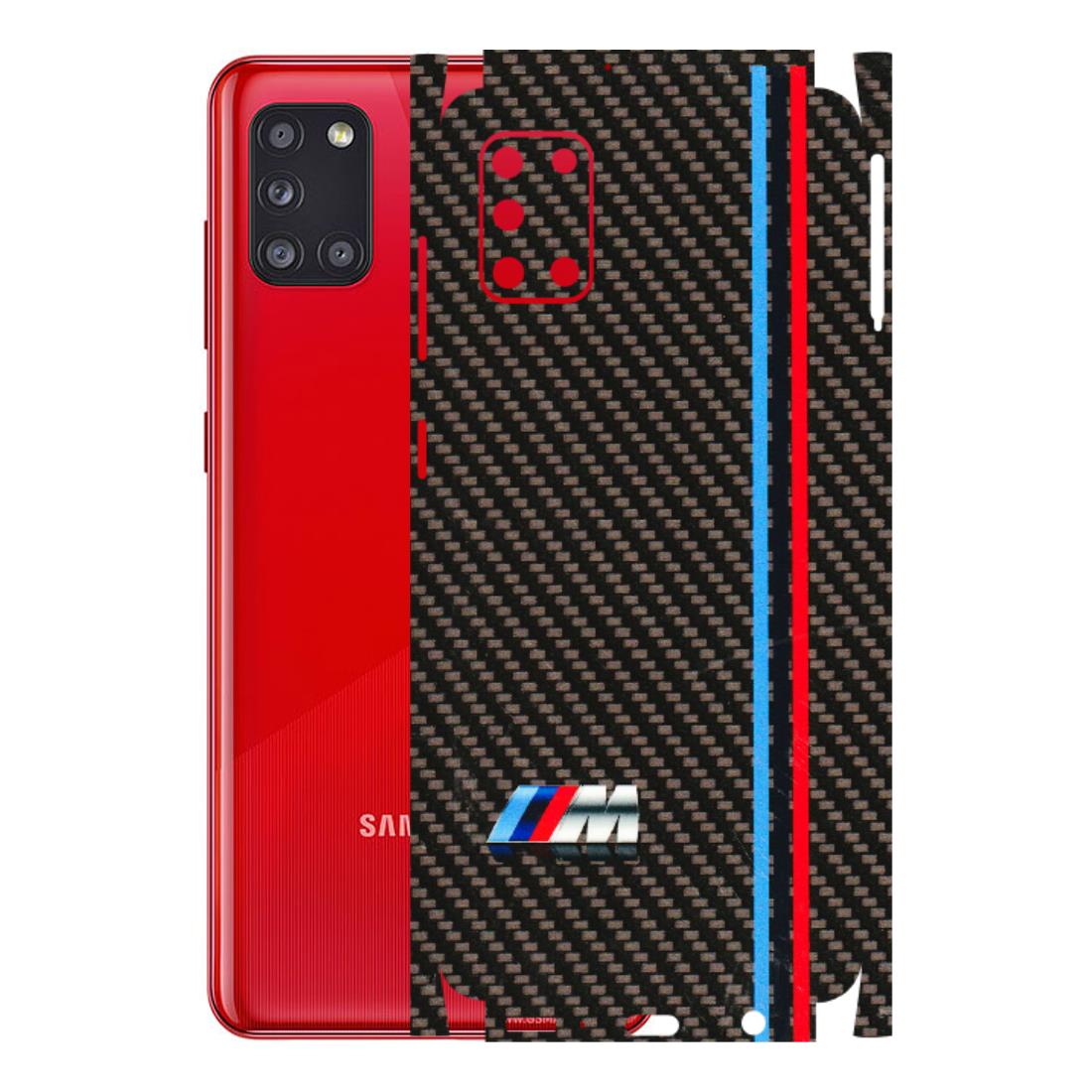 Samsung A/S Series Phone Skins (All Models) - BM Carbon Fiber Feels - 3D Embossed Finish (L-38) Samsung Galaxy A31