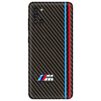 Samsung A/S Series Phone Skins (All Models) - BM Carbon Fiber Feels - 3D Embossed Finish (L-38) Samsung Galaxy A31