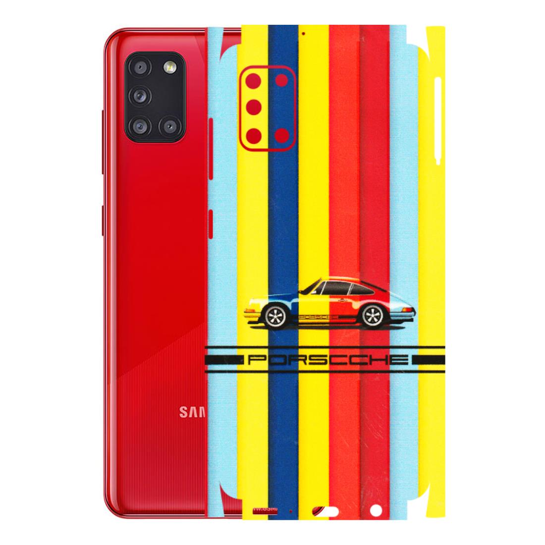 Samsung A/S Series Phone Skins (All Models) - Multicolour Porche - 3D Embossed Finish (L-39) Samsung Galaxy A31