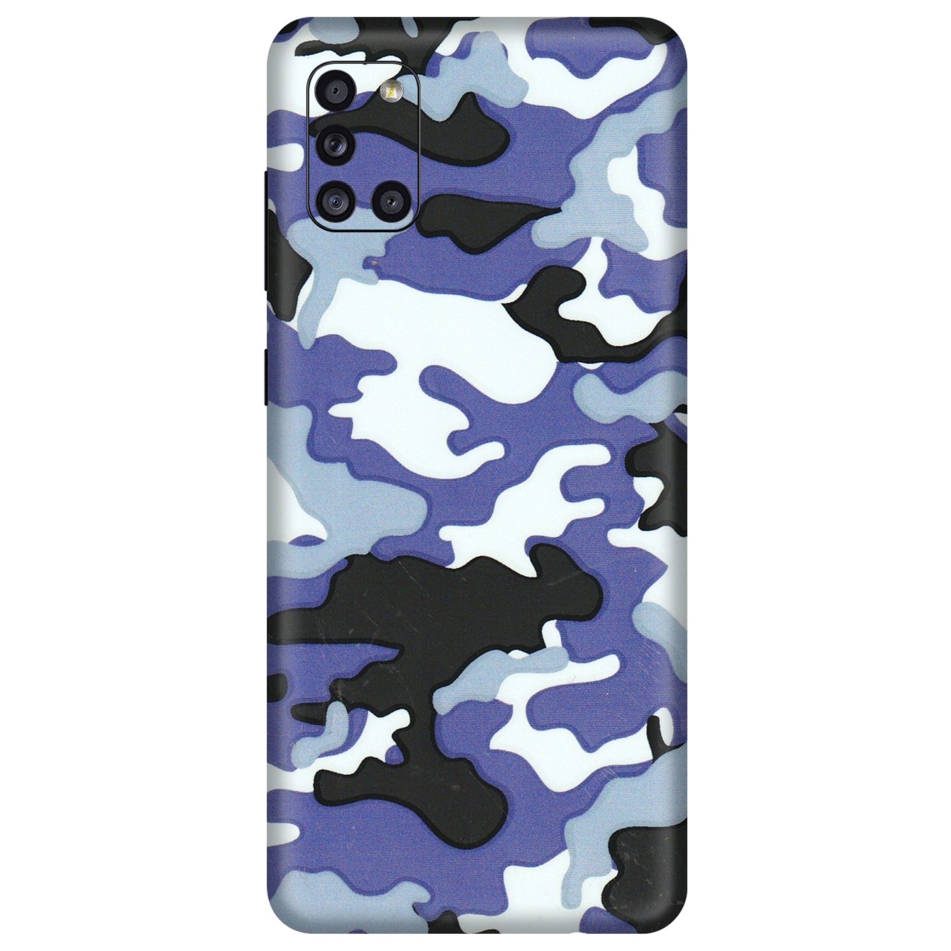 Samsung A/S Series Phone Skins (All Models) - Powerfull Military Camoflauge - 3D Embossed Finish (L-49) Samsung Galaxy A31