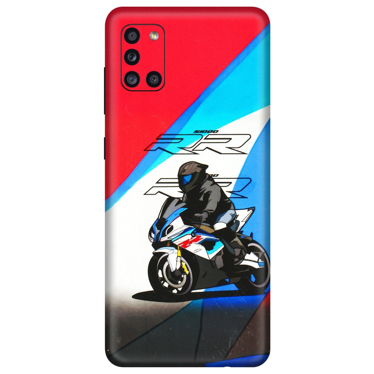 Samsung A/S Series Phone Skins (All Models) - Bikers Love - 3D Embossed Finish (L-58) Samsung Galaxy A31