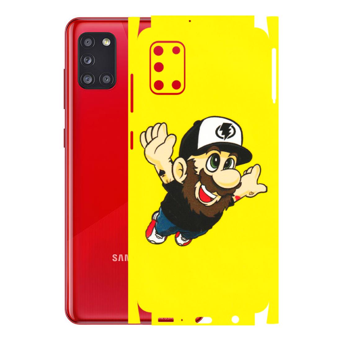 Samsung A/S Series Phone Skins (All Models) - Flying Beardo - 3D Embossed Finish (L-60) Samsung Galaxy A31