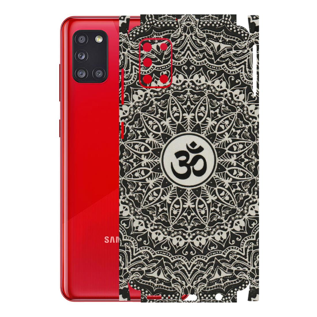 Samsung A/S Series Phone Skins (All Models) - Aum Elegant Mandala - 3D Embossed Finish (L-62) Samsung Galaxy A31