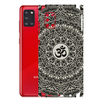 Samsung A/S Series Phone Skins (All Models) - Aum Elegant Mandala - 3D Embossed Finish (L-62) Samsung Galaxy A31
