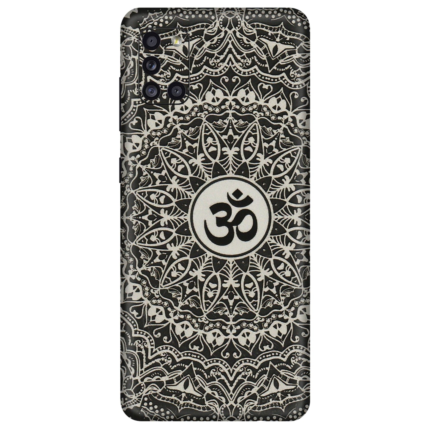 Samsung A/S Series Phone Skins (All Models) - Aum Elegant Mandala - 3D Embossed Finish (L-62) Samsung Galaxy A31