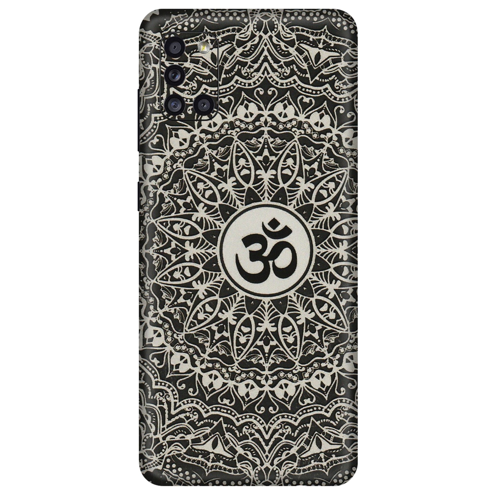 Samsung A/S Series Phone Skins (All Models) - Aum Elegant Mandala - 3D Embossed Finish (L-62) Samsung Galaxy A31