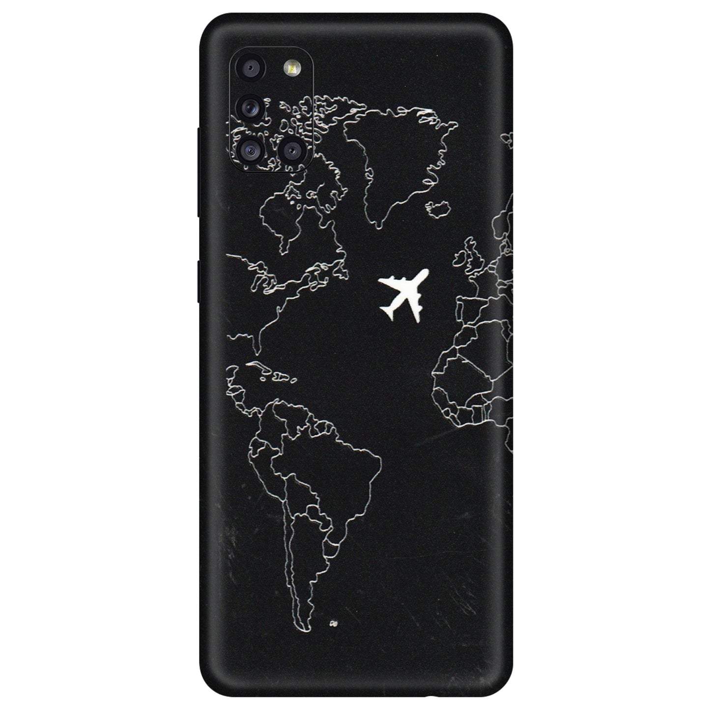 Samsung A/S Series Phone Skins (All Models) - Never Ending Travel - 3D Embossed Finish (L-79) Samsung Galaxy A31
