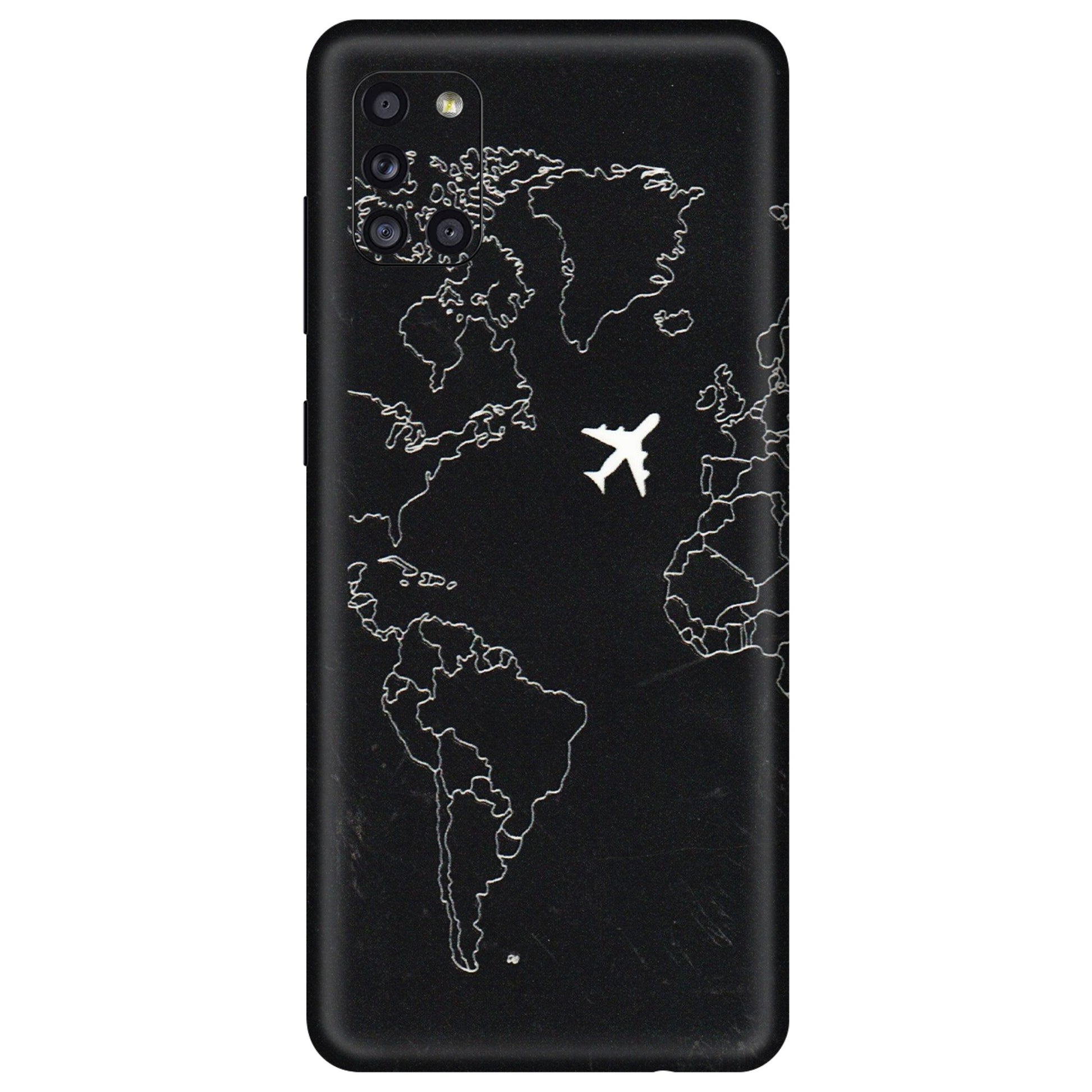 Samsung A/S Series Phone Skins (All Models) - Never Ending Travel - 3D Embossed Finish (L-79) Samsung Galaxy A31