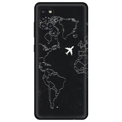 Samsung A/S Series Phone Skins (All Models) - Never Ending Travel - 3D Embossed Finish (L-79) Samsung Galaxy A31