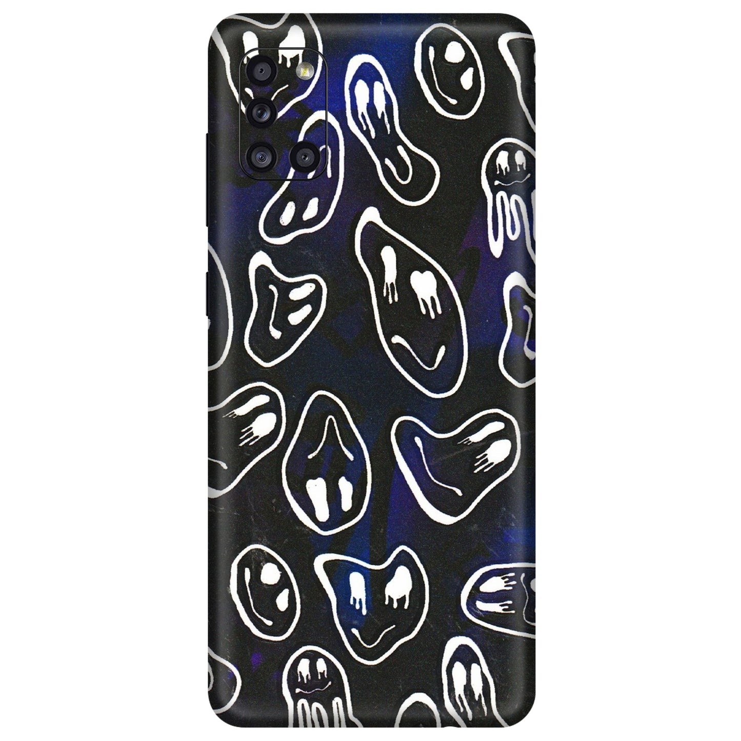 Samsung A/S Series Phone Skins (All Models) - Distorted Smileys - 3D Embossed Finish (L-92) Samsung Galaxy A31