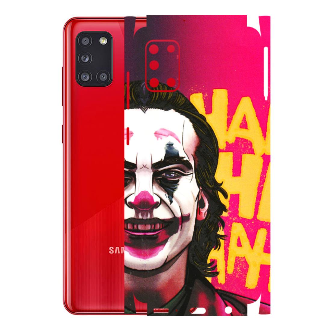 Samsung A/S Series Phone Skins (All Models) - Joker Evil Laugh - 3D Embossed Finish (L-97) Samsung Galaxy A31