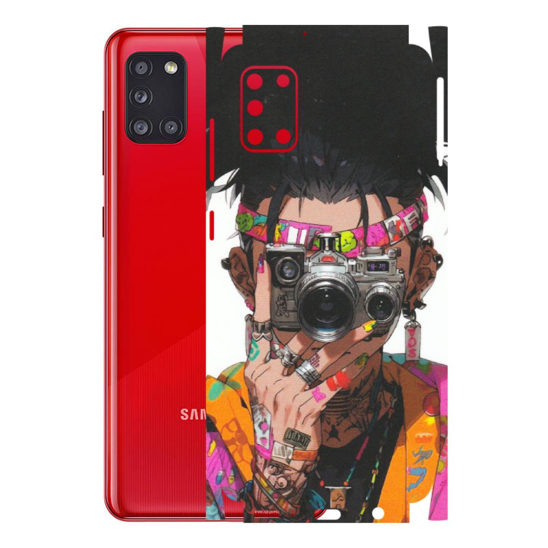 Samsung A/S Series Phone Skins (All Models) - Camera Lover Girl - Matte Finish (M-09) Samsung Galaxy A31