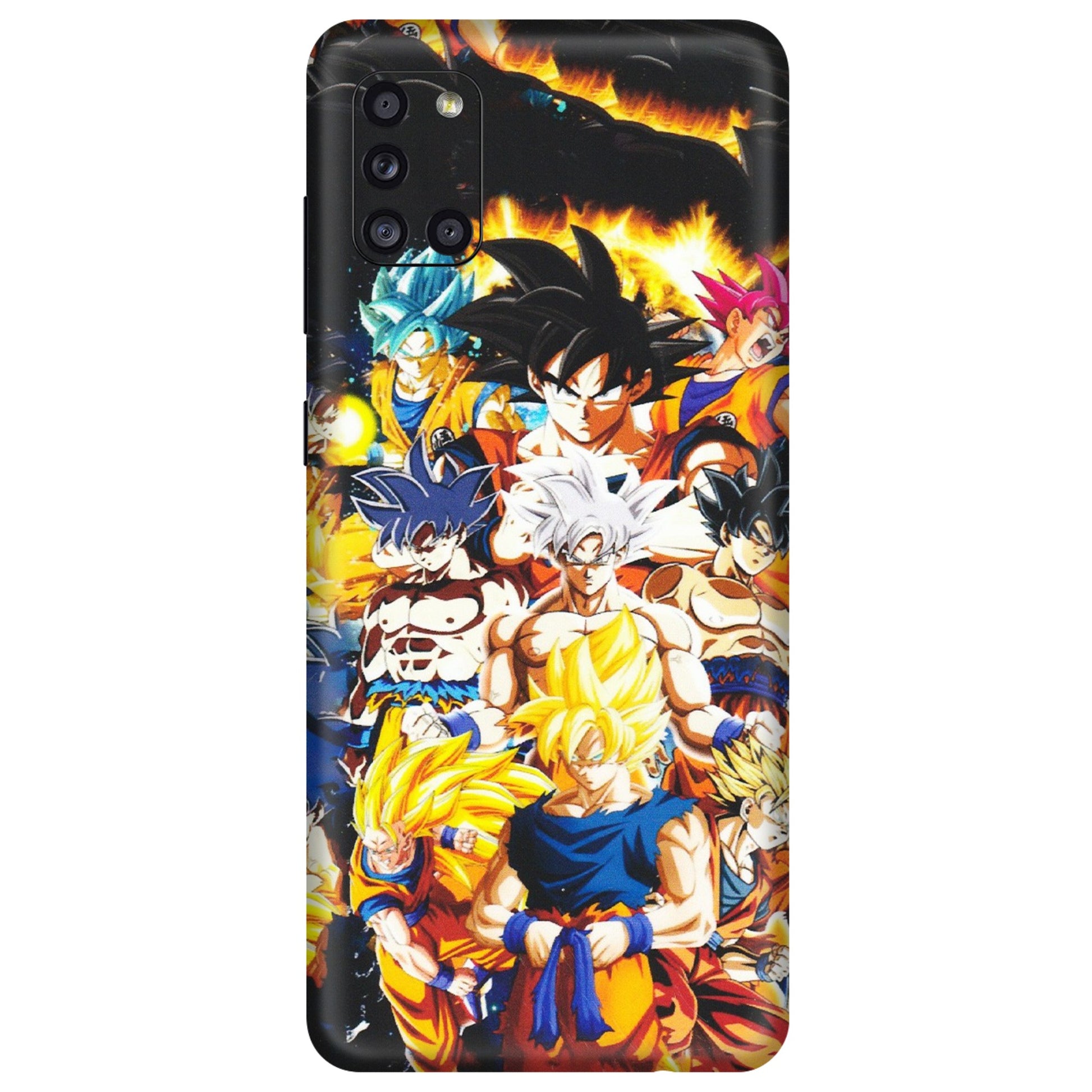 Samsung A/S Series Phone Skins (All Models) - Ultimate Dragon Ball Z - Matte Finish (M-100) Samsung Galaxy A31
