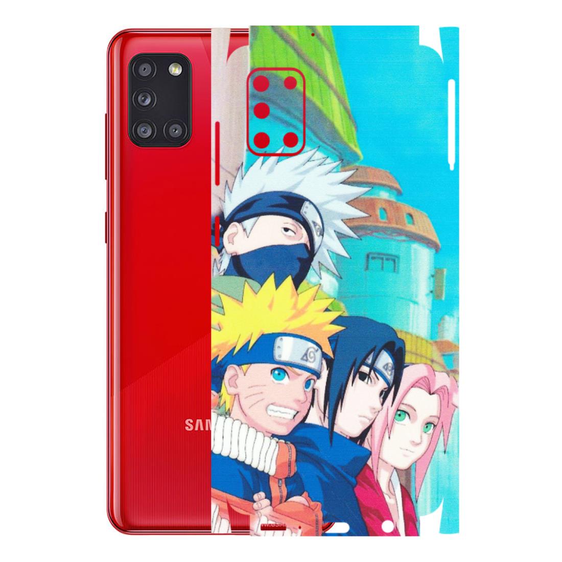 Samsung A/S Series Phone Skins (All Models) - Team Minato And Kakashi - Matte Finish (M-101) Samsung Galaxy A31