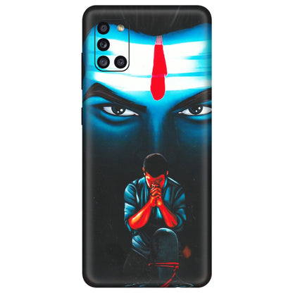 Samsung A/S Series Phone Skins (All Models) - Mahakal Bhakt - Matte Finish (M-112) Samsung Galaxy A31