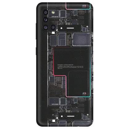Samsung A/S Series Phone Skins (All Models) - Motherboard Circuit Layout - Matte Finish (M-117) Samsung Galaxy A31