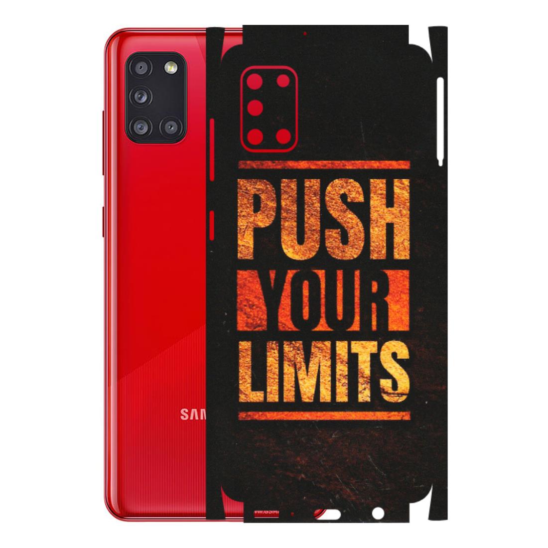 Samsung A/S Series Phone Skins (All Models) - Push Your Limits - Matte Finish (M-118) Samsung Galaxy A31