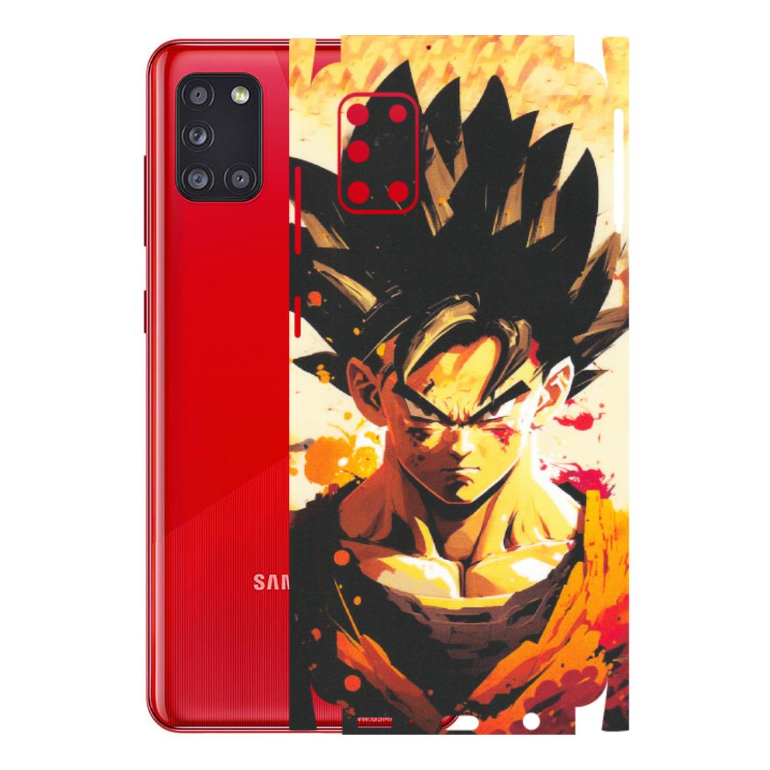 Samsung A/S Series Phone Skins (All Models) - Angry Goku - Matte Finish (M-12) Samsung Galaxy A31