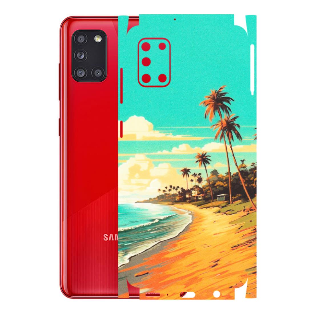 Samsung A/S Series Phone Skins (All Models) - Miami Beach - Matte Finish (M-136) Samsung Galaxy A31