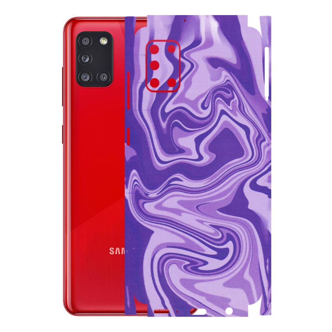 Samsung A/S Series Phone Skins (All Models) - Hazy Purple Nights - Matte Finish (M-14) Samsung Galaxy A31