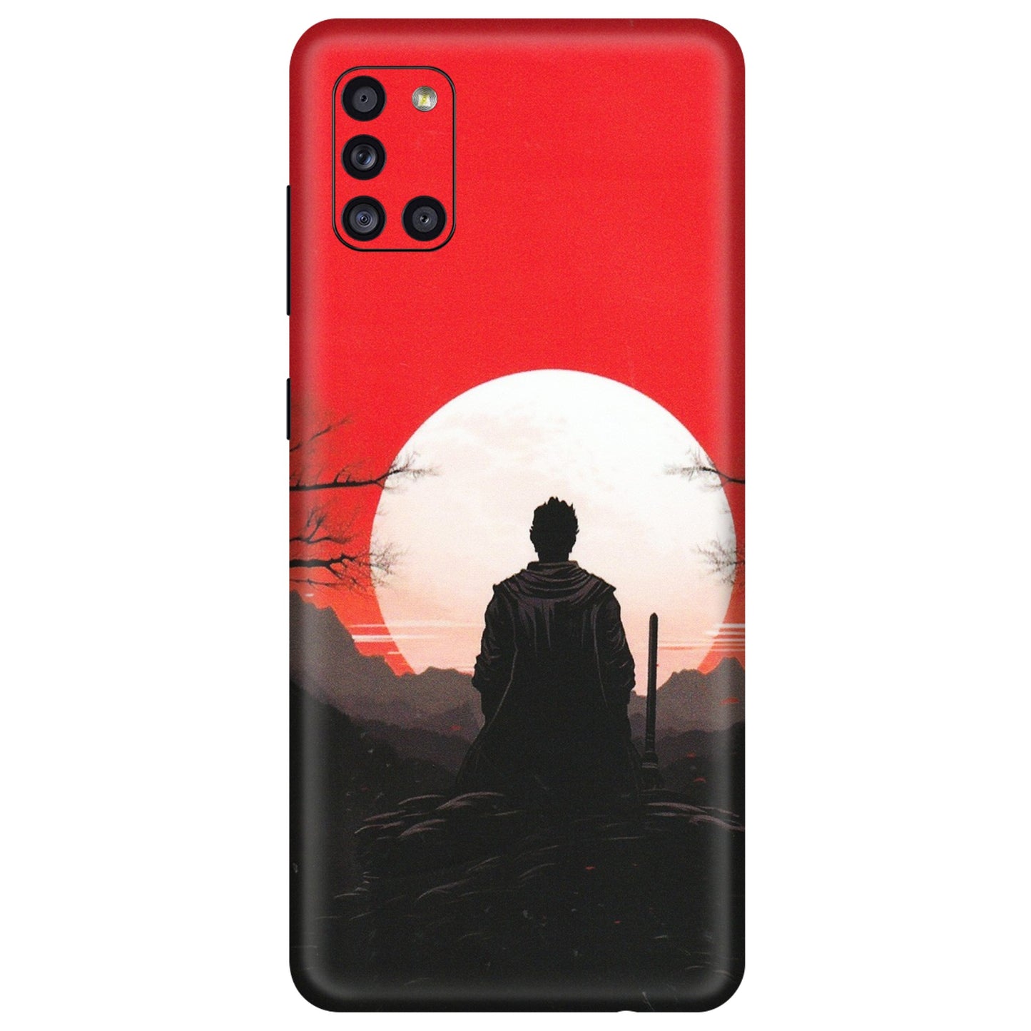 Samsung A/S Series Phone Skins (All Models) - Samurai Anime - Matte Finish (M-141) Samsung Galaxy A31