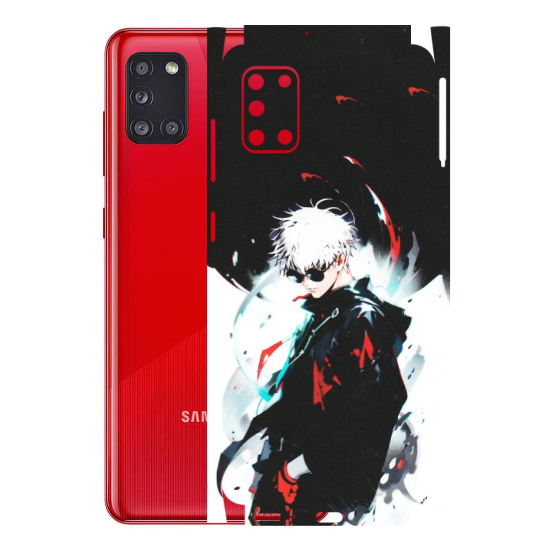 Samsung A/S Series Phone Skins (All Models) - Gojo Powerful Charater Kaisen Anime - Matte Finish (M-144) Samsung Galaxy A31